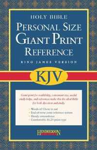 KJV Personal Size Giant Print Reference Bible