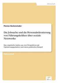 Die Jobsuche und die Personalrekrutierung von Fuhrungskraften uber soziale Netzwerke