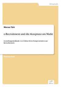 e-Recruitment und die Akzeptanz am Markt