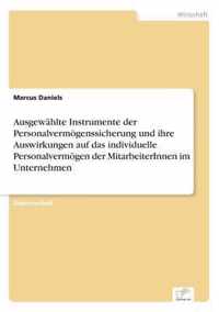 Ausgewahlte Instrumente der Personalvermoegenssicherung und ihre Auswirkungen auf das individuelle Personalvermoegen der MitarbeiterInnen im Unternehmen