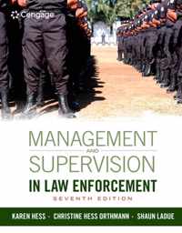 Management and Supervision in Law Enforcement