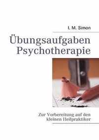 UEbungsaufgaben Psychotherapie