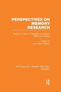 Perspectives on Memory Research