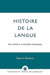 Histoire De La Langue