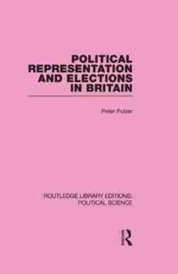 Political Representation and Elections in Britain