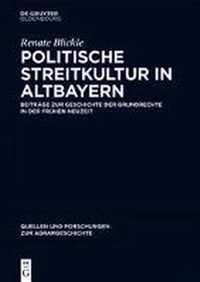 Politische Streitkultur in Altbayern