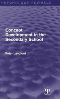 Concept Development in the Secondary School