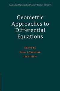 Geometric Approaches to Differential Equations