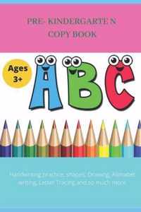 Pre-Kindergarten copy book