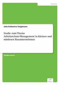 Studie zum Thema Arbeitsschutz-Management in kleinen und mittleren Bauunternehmen