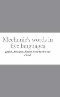 Mechanic's words in five languages