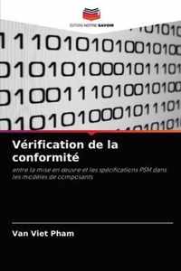 Verification de la conformite