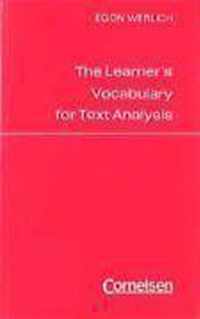 The Learner's Vocabulary for Text Analysis