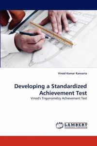 Developing a Standardized Achievement Test