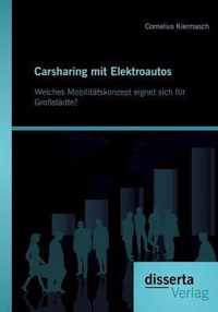 Carsharing mit Elektroautos