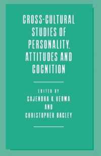 Cross-Cultural Studies of Personality, Attitudes and Cognition