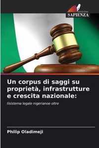 Un corpus di saggi su proprieta, infrastrutture e crescita nazionale