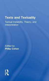 Texts and Textuality