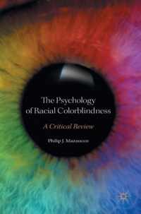 The Psychology of Racial Colorblindness