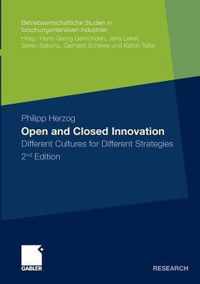 Open and Closed Innovation