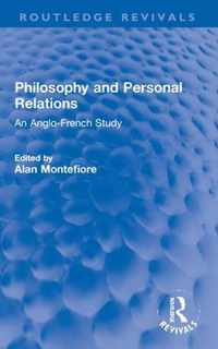 Philosophy and Personal Relations