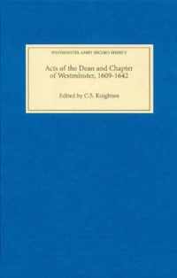 Acts of the Dean and Chapter of Westminster, 1609-1642