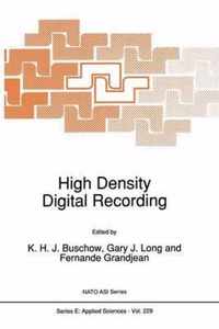 High Density Digital Recording