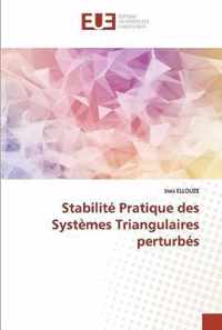 Stabilite Pratique des Systemes Triangulaires perturbes