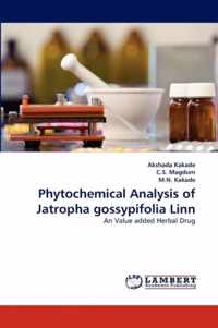 Phytochemical Analysis of Jatropha gossypifolia Linn