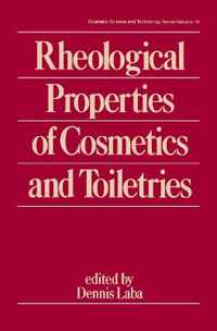 Rheological Properties of Cosmetics and Toiletries