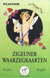 Zigeuner Waarzegkaarten Piatnik 1907 36 Kaarten Fr-En