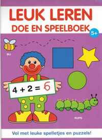 Leuk leren doe en speelboek 5+