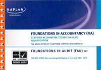 FAU (INT) Foundations in Audit - Pocket Notes