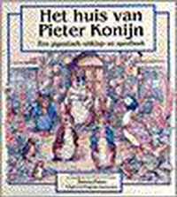 Het huis van Pieter Konijn: een gigantisch uitklap- en speelboek