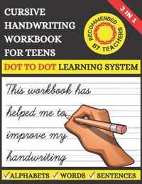 Cursive Handwriting Workbook For Teens