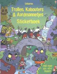 Trollen, kabouters en aardmannetjes stickerboek - Paperback (9781409596332)