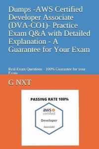 Dumps - AWS Certified Associate Developer - Practice Exam Q&A with Detailed Explanation - A Guarantee for Your Exam