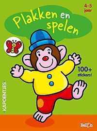 Plakken en spelen - aap (4-5 jaar)