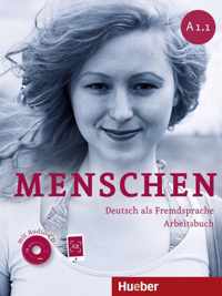 Menschen A1/1 - Sechsbändige Ausgabe Arbeitsbuch + Audio-CD