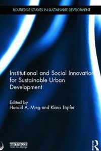 Institutional and Social Innovation for Sustainable Urban Development