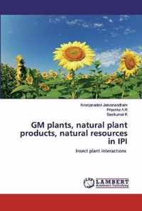 GM plants, natural plant products, natural resources in IPI