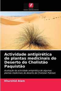 Actividade antipiretica de plantas medicinais do Deserto do Cholistao Paquistao