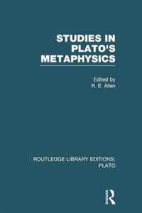 Studies in Plato's Metaphysics (Rle: Plato)