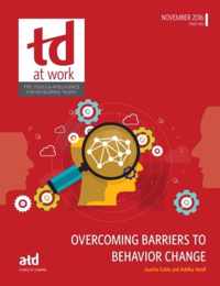 Overcoming Barriers to Behavior Change