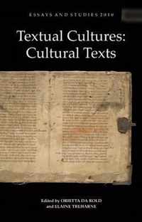 Textual Cultures: Cultural Texts