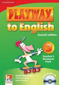 Playway to English Level 3 Teacher's Resource Pack with Audio CD