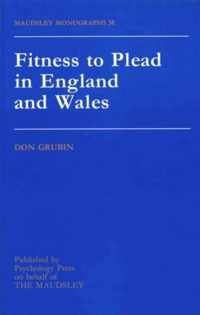 Fitness To Plead In England And Wales