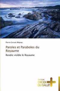 Paroles et paraboles du royaume