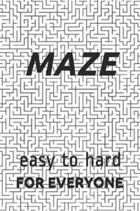 Maze - Easy to Hard