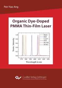 Organic Dye-Doped PMMA Thin-Film Laser